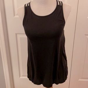 Athleta tank top, shelf bra, black, sz M
